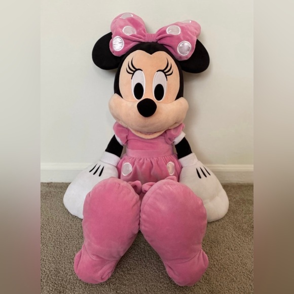 Disney Other - DISNEY Minnie 36” (3FT) Plush Toy